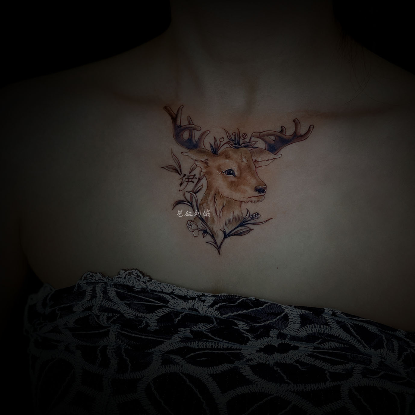 达州纹身鹿纹身图案